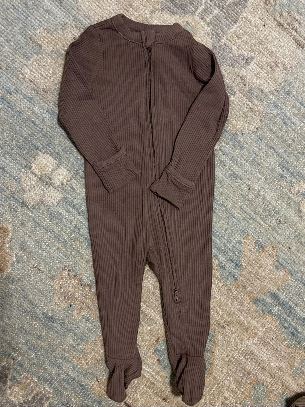 NWOT 3 Old Navy Ribbed Baby Footed Pajamas